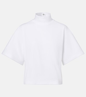 T-Shirt aus Baumwoll-Jersey | Alaïa
