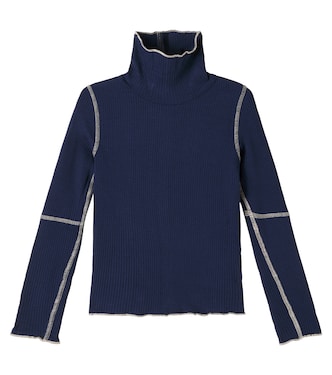 Rennie ribbed-knit T-shirt | Molo