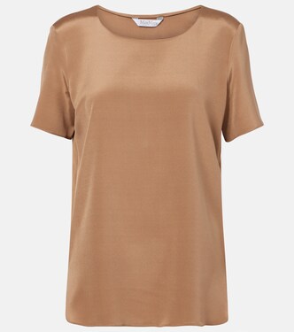Aris silk-blend T-shirt | Max Mara