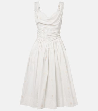 Vestido Sunday de mezcla de algodón floral | Vivienne Westwood