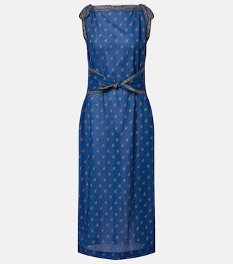 Amorette printed midi dress | Dôen