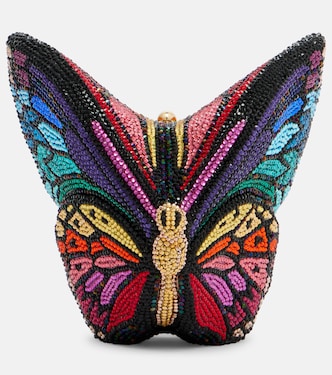 Butterfly Small embellished clutch | Judith Leiber Couture