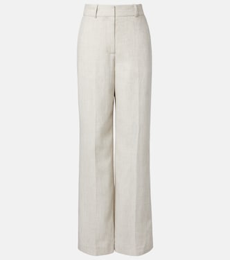 Pantalones rectos Arven de lino y algodón | Joseph