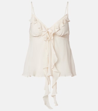 Camille ruffled camisole | Poupette St Barth