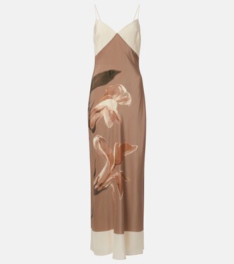 Maxikleid Azaliea aus Seide | SIR