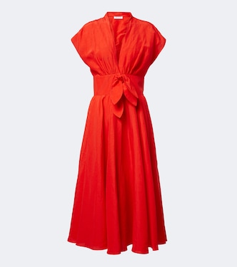 Hemdblusenkleid aus Satin | Alaïa