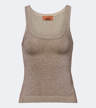 Knitted lamé tank top | Missoni