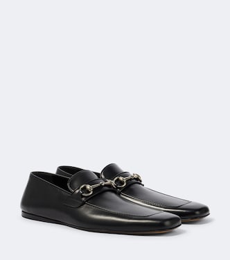 Loafers Ragazzo Horsebit aus Leder | Gucci