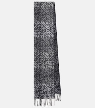 Anagram wool and cashmere scarf | Loewe
