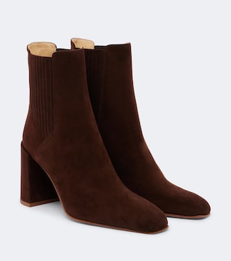 Ankle Boots Luke aus Veloursleder | Gabriela Hearst