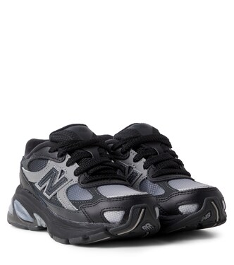2010 leather-trimmed sneakers | New Balance Kids