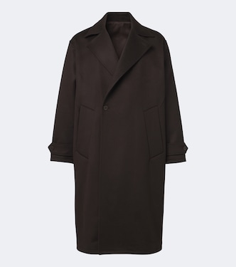 Double-breasted cashmere coat | Stòffa