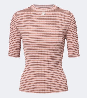 T-Shirt aus einem Baumwollgemisch | Courrèges
