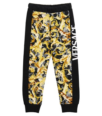 Printed cotton sweatpants | Versace Kids