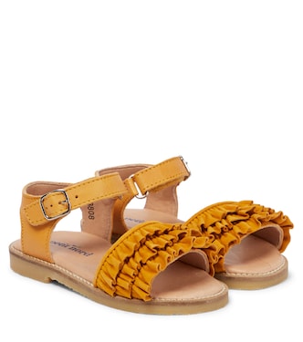 Sandalen aus Veloursleder | Petit Nord