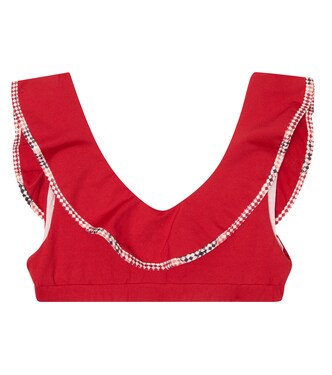 Piana ruffled bikini top | Marysia Bumby