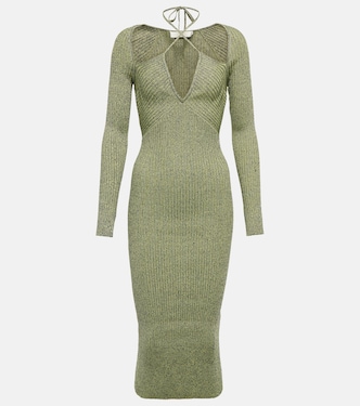 Elijah ribbed-knit midi dress | Simkhai