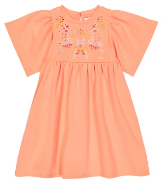 Cotton jersey dress | Chloé Kids