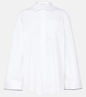 Cotton-blend shirt | Brunello Cucinelli
