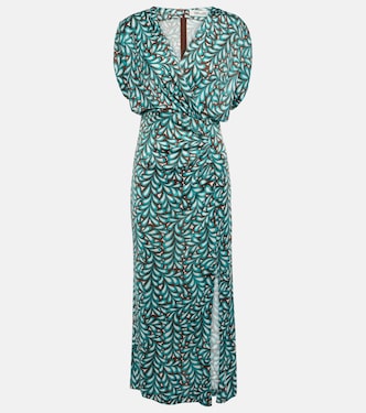 Williams printed jersey midi dress | Diane von Furstenberg