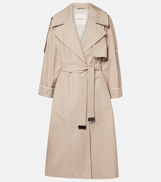 Oversized twill trench coat | Max Mara