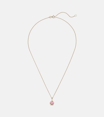 Halskette Festival aus 14kt Gelbgold (585/1000) mit Turmalin | Stone and Strand