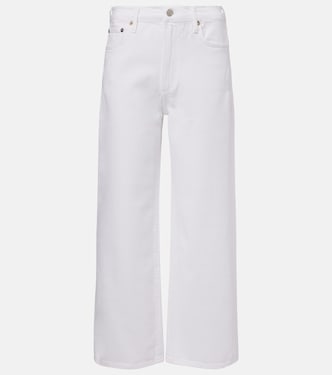Harper Crop mid-rise wide-leg jeans | Agolde