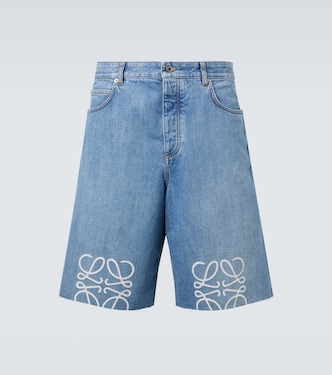 Anagram denim shorts | Loewe