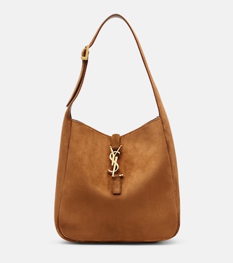 Le 5 à 7 Supple Small suede shoulder bag | Saint Laurent