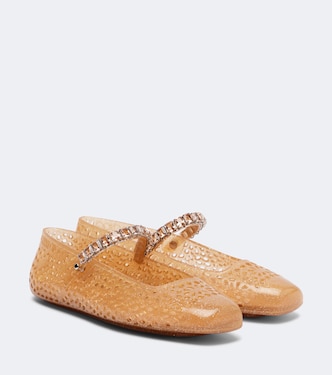 Ballerinas Jelly mit Kristallen | Jimmy Choo
