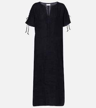 Midikleid Maeve aus Leinen | Velvet