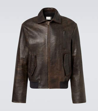 Akia leather jacket | The Row