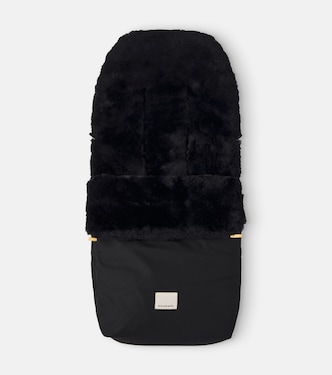 Baby Puffmuff® shearling stroller liner | Binibamba
