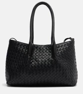 Pinacoteca Small reversible leather tote bag | Bottega Veneta