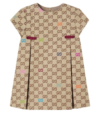 GG cotton-blend dress | Gucci Kids