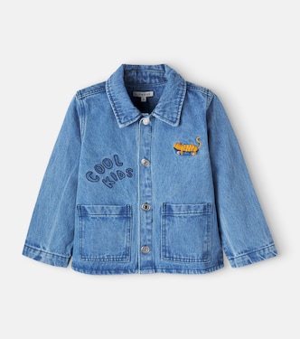 Kinsley embroidered denim jacket | Liewood
