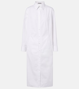 Cotton poplin shirt dress | Balenciaga