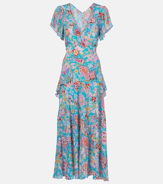 Midikleid Evie aus Crêpe de Chine aus Seide | Rixo