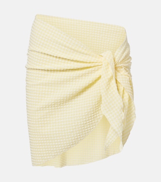 Draped beach cover-up | Montce