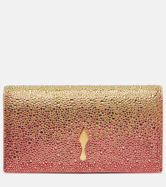 Bettina Small embellished leather clutch | Christian Louboutin