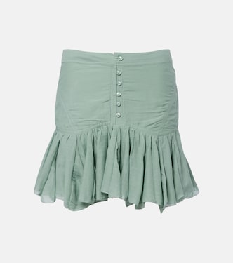 Daneen ruffled cotton-blend miniskirt | Marant Etoile