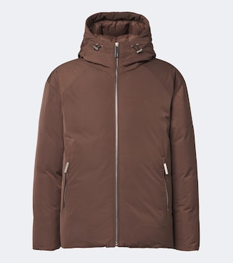 Safien hooded down jacket | Nomaka