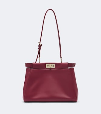 Peekaboo® Small leather tote bag | Fendi