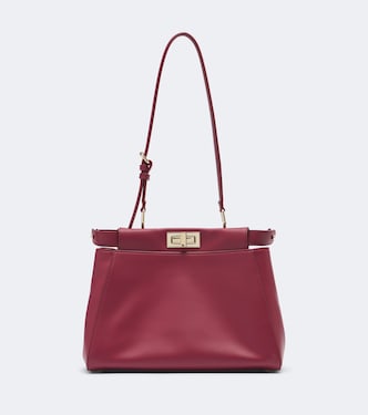 Peekaboo® Small leather tote bag | Fendi