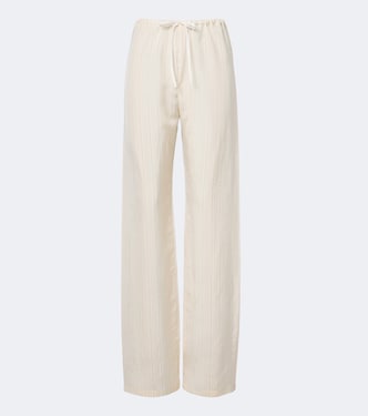 Striped wide-leg pants | Dries Van Noten