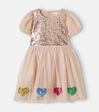 Vestido Mei de tul con lentejuelas | Konges Sløjd