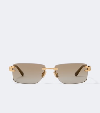 Eckige Sonnenbrille | Bottega Veneta