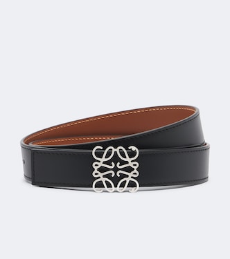 Wendbarer Gürtel Anagram aus Leder | Loewe