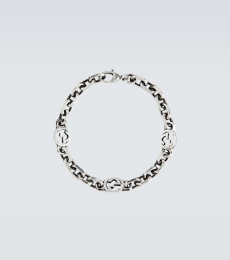 Silver Interlocking G bracelet | Gucci
