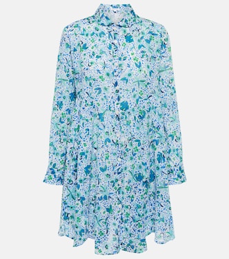 Robe en coton à fleurs | Poupette St Barth